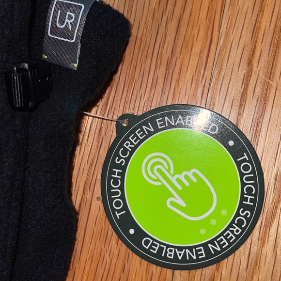 3 PACK LOT WELLNESS BOUNDARY SERIE Antimicrobial Fleece Glove Touch-Screen Black - Picture 8 of 9